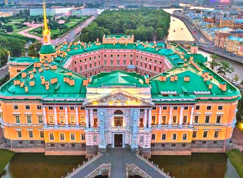 Saint Michael's Castle, Saint Petersburg, Russia, Russia